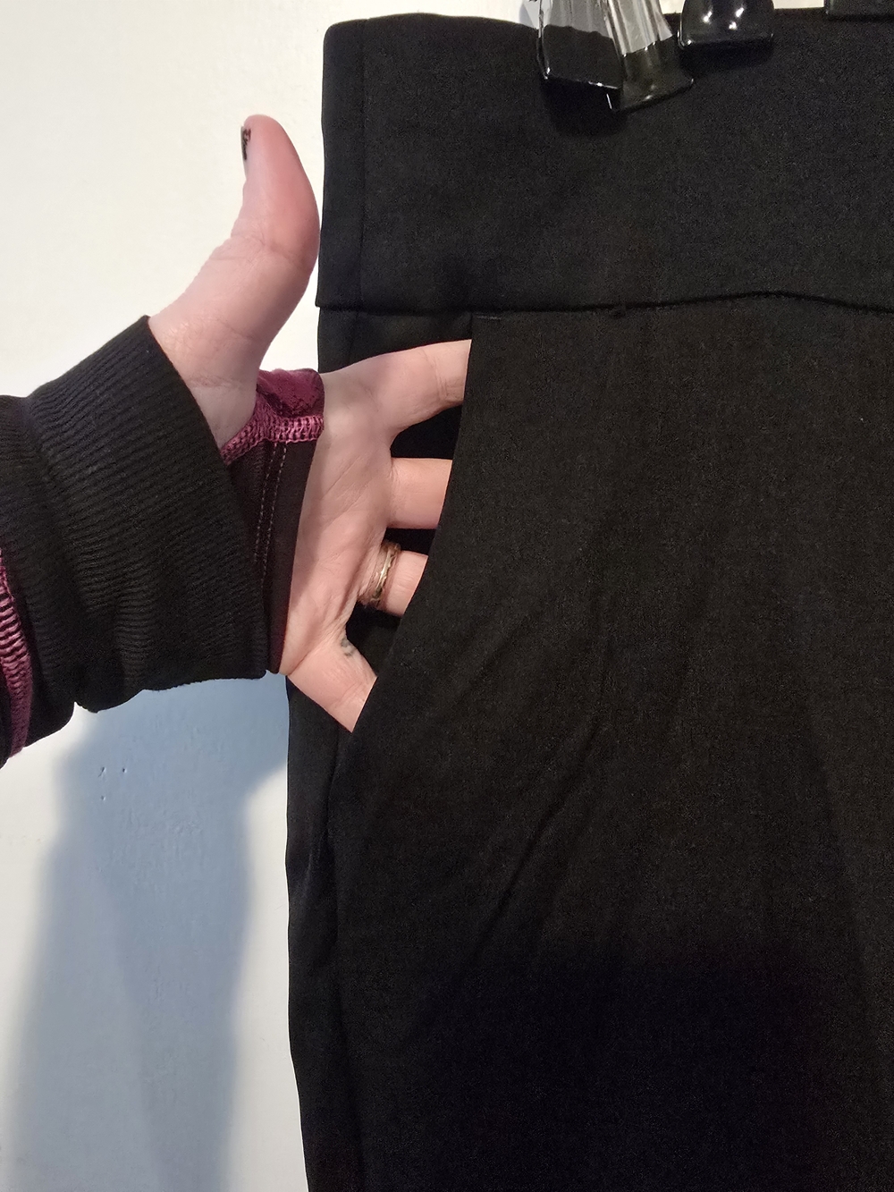 Express Bootcut Pull Pants - Picture 2 of 4